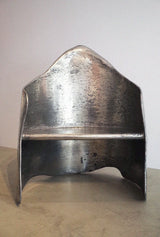 AMAIA CHAIR IN POLISHED ALUMINIUM-BRASS RESIN