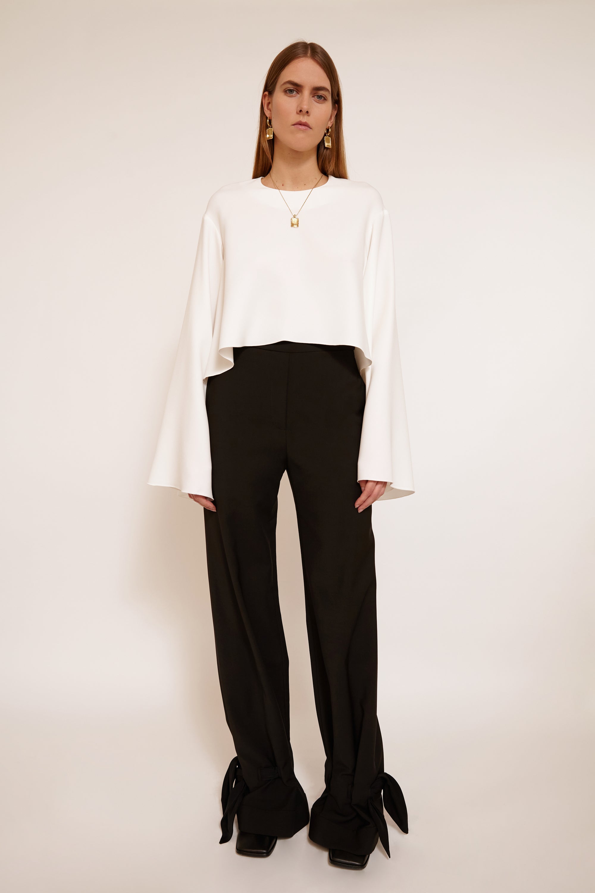 VOVO TRUMPET SLEEVE TOP – Ellery.com