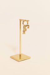 ALPHABET SINGLE EARRING