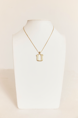 ALPHABET PENDANT NECKLACE