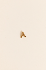 ALPHABET STUD EARRINGS