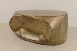 ROCHER MEDIUM TABLE IN POLISHED BRASS RESIN