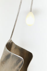 THE MOULIN FLOOR LAMP IN POLISHED INOX