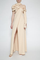 1981 DRAPED GOWN