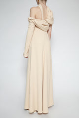 1981 DRAPED GOWN