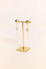 VOVO EARRINGS GOLD AND SILVER