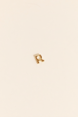 ALPHABET STUD EARRINGS